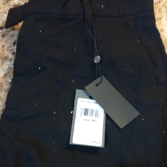 John Varvatos Black Dress Pants